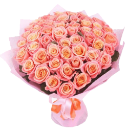 Фото товара 101 троянда "Міс Піггі" в Коломиї