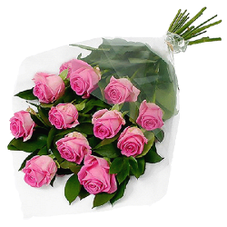 Фото товара 11 рожевих троянд в Коломиї