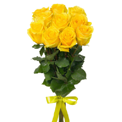 Фото товара 11 жовтих троянд в Коломиї