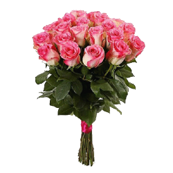 Фото товара 21 троянда "Джумілія" в Коломиї
