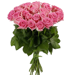 Фото товара 25 троянд "Аква" в Коломиї