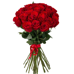 Фото товара 33 червоні троянди в Коломиї