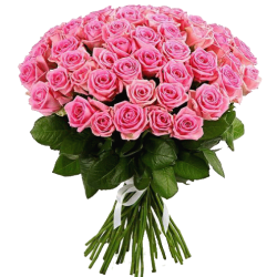 Фото товара 51 троянда "Аква" в Коломиї