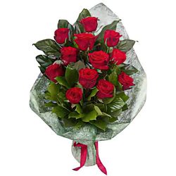 Фото товара 12 червоних троянд в Коломиї